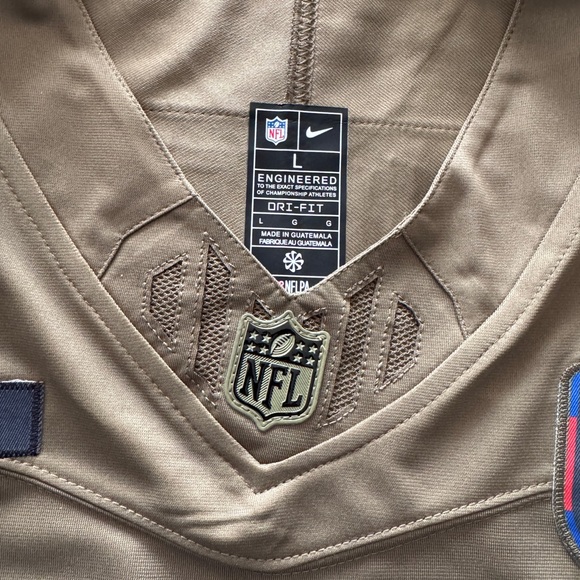 Josh Allen Salute To Service Buffalo Bills Jersey. *PLEASE READ FULL DESCRIPTION - Picture 3 of 5